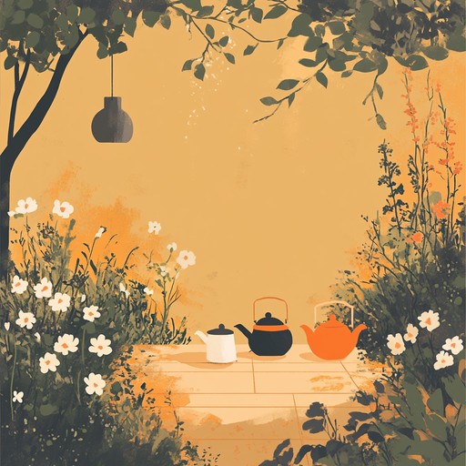 Imagine sitting in a tranquil garden, the sun gently warming your skin, surrounded by blooming flowers. The soft, soothing sounds of gentle melodies accompany the experience, creating a perfect moment of relaxation and peace.