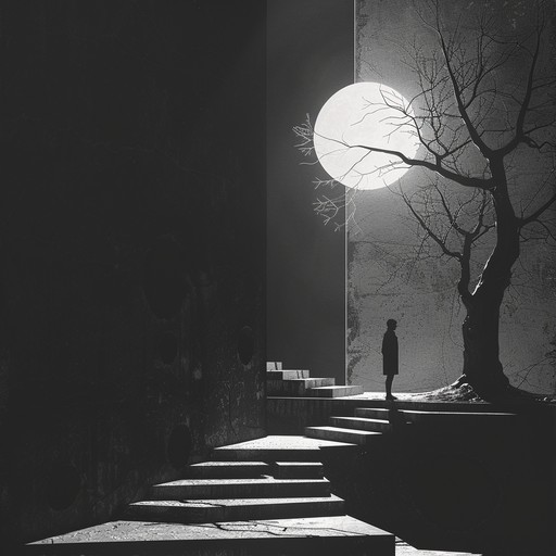 Embark on an eerie musical journey where enigmatic guitar chords and otherworldly synth layers guide you through a shadowy dreamscape. The haunting melodies and spacey effects blur the lines between reality and dreams, enveloping you in a surreal, introspective experience.