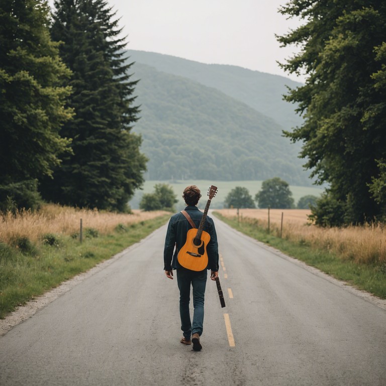 The song is an auditory journey that depicts an emotional perspective on memories and returning to one's roots, embellished with the simplicity and warmth only an acoustic guitar can provide.