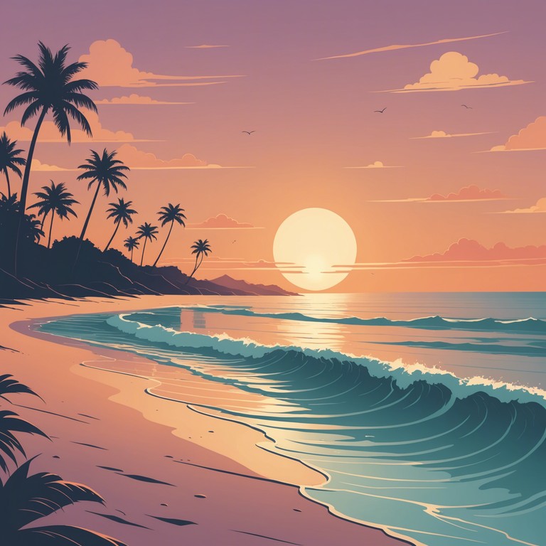 Combining the rhythmic pulse of reggaeton with serene, easy flowing melodies, sunset grooves unwind crafts a soundtrack perfect for unwinding under a sunset sky. The song features soft synth pads to enhance the relaxed mood, catering to listeners who seek both rhythm and calm in their auditory escapes.