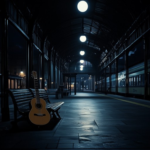 An instrumental blues piece that embodies the melancholy and introspection felt during a quiet night alone, featuring soulful guitar and slow rhythms.