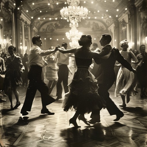 This instrumental piece takes you back to the golden age of swing with lively rhythms and timeless melodies. The upbeat brass section and toe tapping bass lines infuse a sense of joyful nostalgia. Perfect for reminiscing about days gone by while dancing to their vibrant beat.