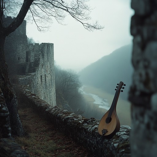 Through the mournful melodies of the lute, this composition evokes the poignant sorrow and unfulfilled yearning of a troubadour's lament. The piece weaves a rich tapestry of medieval sounds, steeping listeners in an atmosphere of wistfulness and age old heartache. Each pluck of the lute's strings resonates with the depth of lost love, drawing forth a powerful sense of nostalgia for days long past.