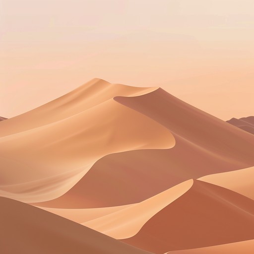 This composition encapsulates the vast, mystical expanse of the desert, echoing the solitude and the spiritual silence amidst undulating sands. Evocative melodies meander like the shifting dunes under a burning sun, drawing inspiration from traditional arabian scales and rhythms, merging with modern ambience to create a time-transcending piece