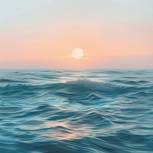 Delicately dancing guitar melodies accompanied by subtle adjunct elements evoke the serene and tranquil ambiance of the ocean. This piece flows softly, creating a perfect backdrop for reflection or peaceful relaxation moments.