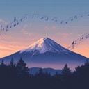 a majestic instrumental merging traditional and contemporary japanese melodies