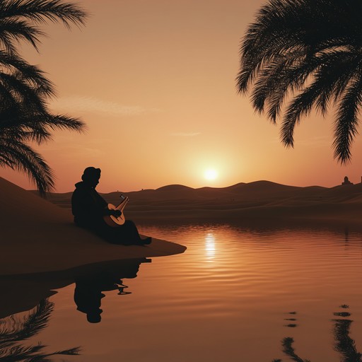 A beautifully tender composition evoking the serene landscapes of the middle east. Soft, flowing oud melodies intertwine with subtle percussive rhythms, creating an atmosphere of deep introspection and gentle warmth. This piece invites you into a tranquil oasis of sound, perfect for moments of reflection and peace.