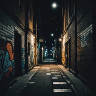 dark beats, deep bass, urban vibe