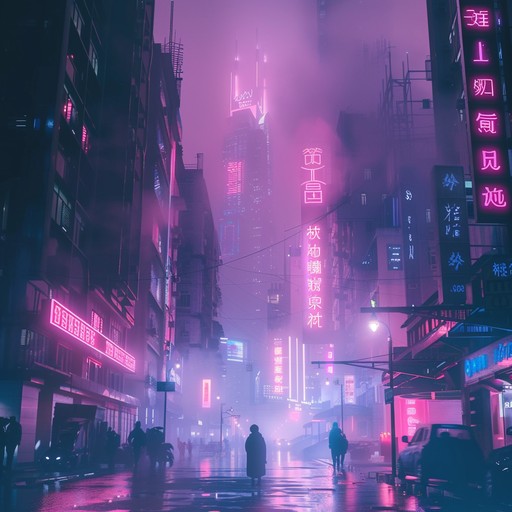 Dive into a dystopian world where neon lights flicker through the fog, and shadows of forgotten cities loom large. Synthesizers carry you on a journey of intrigue and mysterious allure, evoking the sense of a hidden narrative waiting to be uncovered.