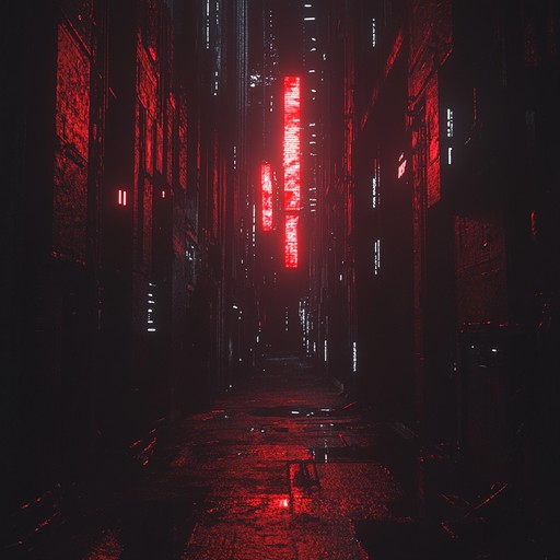 A powerful instrumental that captures the atmosphere of a decaying cybercity, with layered synth textures, aggressive rhythms, and a sense of urgency.