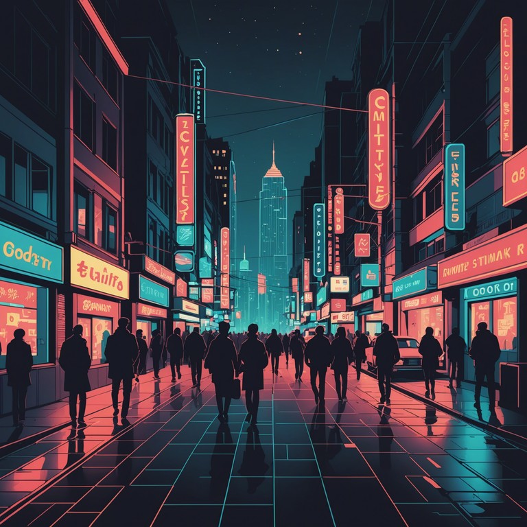 This alternative title encapsulates the essence of a lively urban environment intertwined with the smoothness of r&b, underpinned by the rhythmic complexity of uk jack swing, designed to provide a soundtrack for nights filled with dance and neon lights. It's perfect for portraying the energy and sophistication of a city at night.