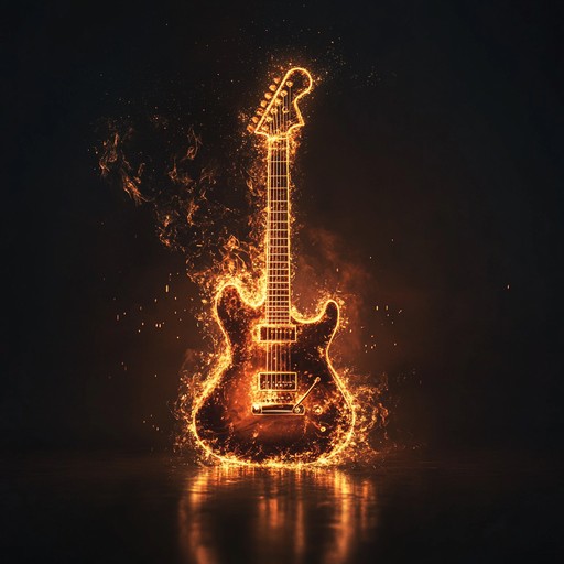 Featuring intense electric guitar riffs and powerful rhythms, the track captures deep, fervent emotional energy, ideal for dynamic and passionate moments