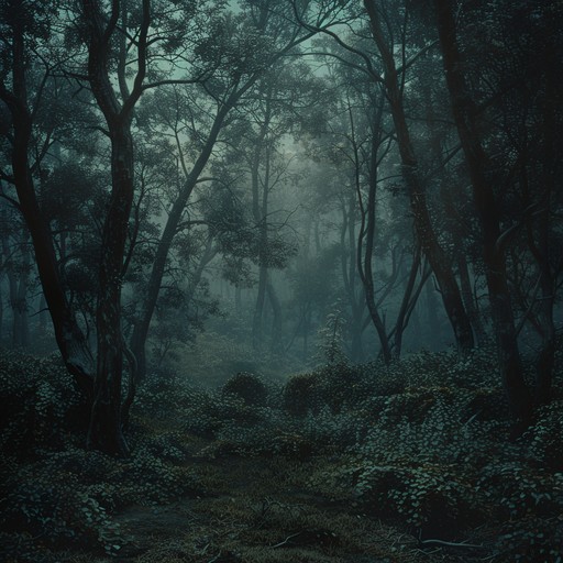 An instrumental piece that combines the haunting melodies of the violin with deep, rich acoustic guitar chords. This track takes the listener on a journey through the hidden realms of an ancient forest, evoking images of forgotten folklore and serene solitude. The music is characterized by gentle arpeggios and subtle harmonics, creating a peaceful yet slightly eerie atmosphere.