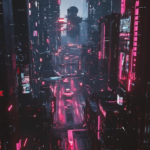 A disconcerting trip through a futuristic cityscape, echoing with tension and unease, driven by aggressive electronic pulses and fragmented beats. The dense sound design creates an atmosphere of paranoia and disorientation, perfectly capturing the chaotic and unpredictable nature of urban life.