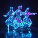 traditional bhangra blended with cutting edge electronic sounds