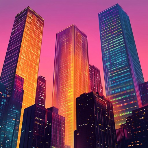 An instrumental piece that combines powerful synthesizer riffs with pulsating rhythms to evoke the electrifying atmosphere of a futuristic metropolis at night. The track blends new wave and synthpop influences, delivering an energetic and immersive sound experience reminiscent of neon lit cityscapes.