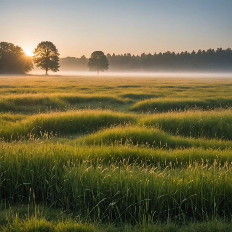 This piece captures the essence of an inspiring morning where the music paints a picture of the sun rising over a peaceful landscape, using light and uplifting neoclassical compositions to symbolize new beginnings and fresh starts. The intricate piano arrangement enhances the sensation of a gentle dawn, making listeners feel rejuvenated and hopeful.