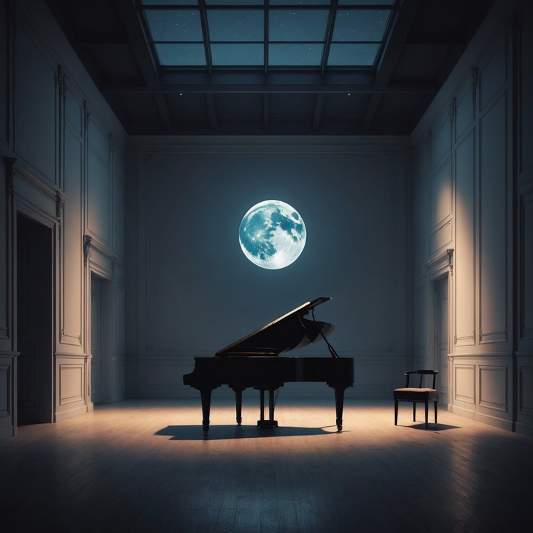 A neo classical piano composition, tenderly played to articulate the profound silence and introspection of one reliving past memories in solitude, highlighting the contrast between past liveliness and present solitude.