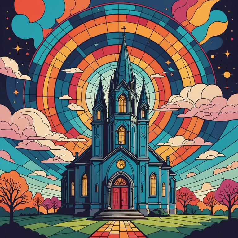 This track merges the soul stirring depth of gospel with the mind bending effects of psychedelic music, creating a rebellious sound that challenges and uplifts. Featuring a prominent organ playing complex, swirling melodies that intertwine with a background of rich, ambient soundscapes, the song evokes a spiritual awakening with a twist of rebellion against the conventional.