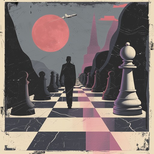 A dramatic and tense instrumental piece capturing the atmosphere of a high-stakes chess match between two grandmasters. The music builds in intensity as the game progresses, with the final move culminating in a dramatic crescendo.