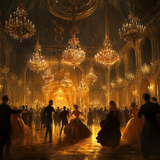 This sophisticated baroque piece captures the essence of jubilant 18th century celebrations. Through the ornate harpsichord and rich orchestral layers, it fills listeners with an exhilarating sense of victory and pleasure. The music’s dynamic sweeps and meticulous harmonies evoke the noble elegance and splendor of historic baroque traditions.