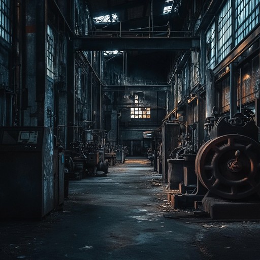 Imagine a desolate, abandoned factory filled with forgotten machines, their mechanical groans and clinks filling the air with an unsettling harmony. This composition captures a sense of despair and eeriness, using dissonant tones and unconventional rhythms to evoke a world where machines dream. The distorted melodies and intricate sound design offer a surreal and somber aural landscape