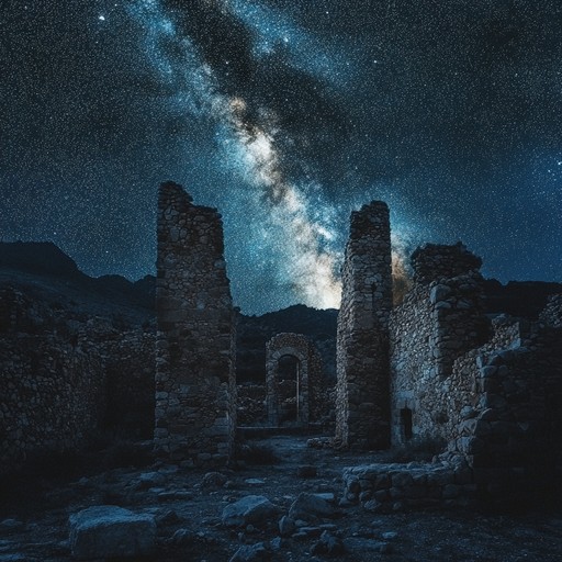 A soundtrack to the forgotten stories told by the mysterious ruins of an ancient civilization. The theremin's soundscape captures the essence of winds speaking through collapsed stone and overgrown pathways.