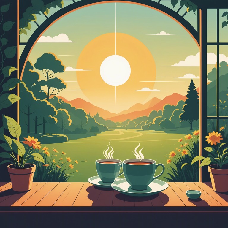 Capturing the golden hues of a sunrise and translating it into sound, this track uses light hearted piano tunes to mirror the refreshing optimism of a new day.