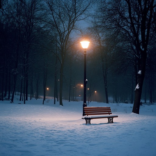 An emotional piece that dwells on the solitude experienced during winter holidays. The piano driven melody is soft and somber, weaving through the quiet moments and memories of alone time during the festive season.