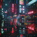 futuristic synths and beats drive the dynamic metropolis