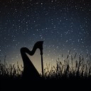 serene instrumental lullaby with soothing harp melodies for sleep