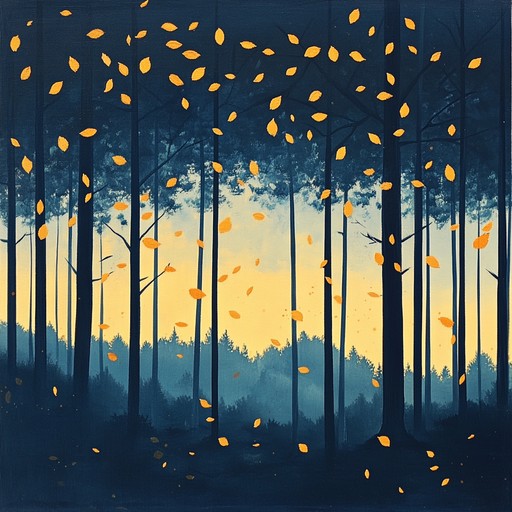 A soothing instrumental piece capturing the elegance of autumn, where gentle piano melodies mimic the graceful descent of leaves in the twilight. The music flows softly, evoking feelings of peace, nostalgia, and serene reflection.