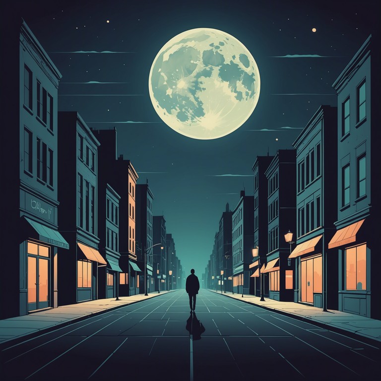 This track captures the essence of wandering through silent, moonlit streets, where the melancholic yet hopeful rhythms of salsa bring the night to life. An intimate blend of reflective tunes and gentle salsa beats evoke a scene of solitary contemplation amidst a bustling city’s slumber.