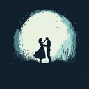 a romantic dance pop instrumental capturing love beneath stars.