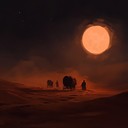mesmerizing tunes guiding through nocturnal desert landscapes