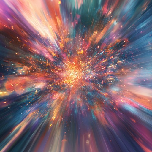An exhilarating instrumental piece that blends adjunct rhythmic elements with vibrant synthesizer melodies, creating a high energy track that takes listeners on an electrifying auditory adventure