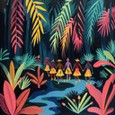 energetic afrobeat track with vibrant percussion and rhythms.