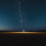 intense beats under moonlit sky