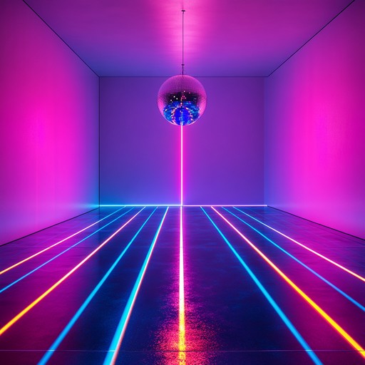 Dive into the heart of the 1970s with an energetic instrumental track that combines infectious rhythms, groovy basslines, and bright, soaring synth melodies. The track evokes the vibrant nightlife of the disco era, complete with shimmering lights and carefree dancers. Let the funky beats and electrifying vibes energize your soul and transport you to a neon lit dance floor.