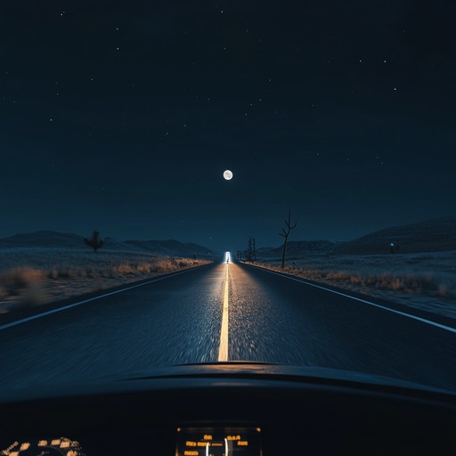 Experience the calming sensation of driving through a city at midnight, illuminated by soothing city lights and soundscapes. The electric piano plays a heartfelt melody over soft chillwave, capturing the essence of peace amidst the urban environment.