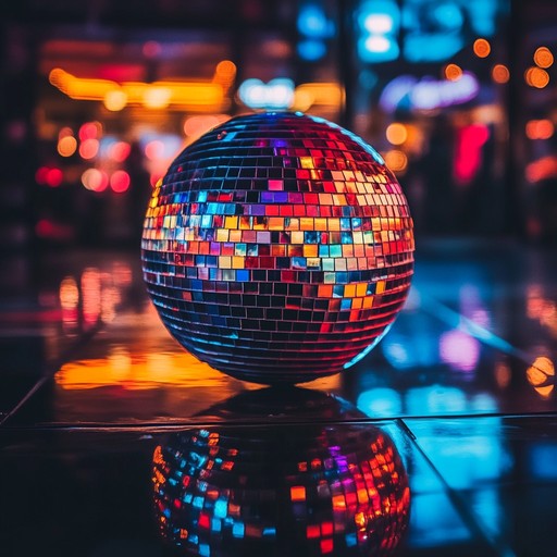 Feel the boundless joy and energy of midnight revelers as groovy basslines, sparkling synths, and rhythmic guitar riffs swirl together in an ecstatic disco funk groove. It's the ultimate soundtrack for a euphoric night of dancing.