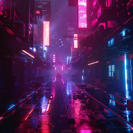 Dive into an evocative instrumental that encapsulates the quiet reflections of a cyberpunk dystopia. Combining deep electronic rhythms with serene melodies, this piece captures the essence of contemplating life amidst a futuristic urban sprawl.