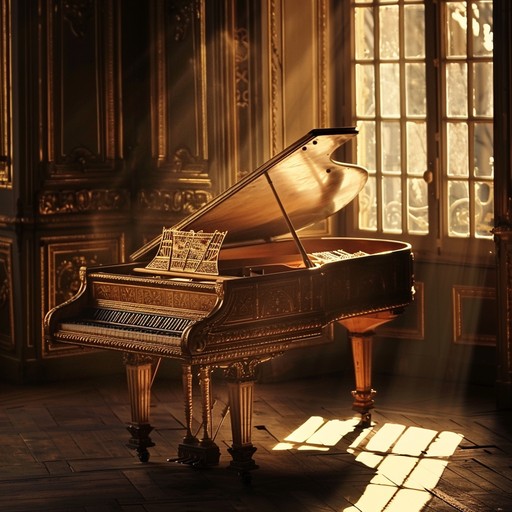 A serene and uplifting instrumental, inspired by the baroque period, painting a soundscape of a peaceful and hopeful morning. Featuring a harpsichord, it plays layered harmonies that build up towards an exhilarating climax, symbolizing a new beginning and boundless possibilities.