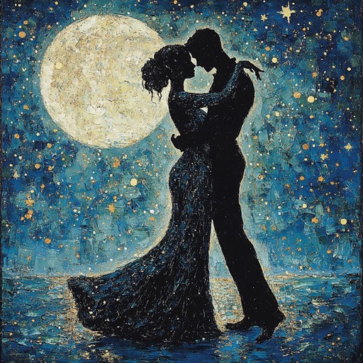 A deeply romantic instrumental that epitomizes the magic of a tango danced under the night sky. The bandoneón leads the melody, creating an atmosphere thick with yearning and passion. Perfect for setting the scene of an unforgettable, intimate evening shared between two souls.