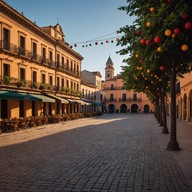 vibrant morning fiesta celebration.