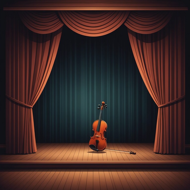 Imagine the soulful echoes of a violin as it plays in a vast, empty auditorium, reflecting both the beauty and the sorrow of its past performances.