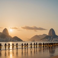 classical meets samba under the morning sky