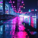 hypnotic phonk beats meet urban nightscapes