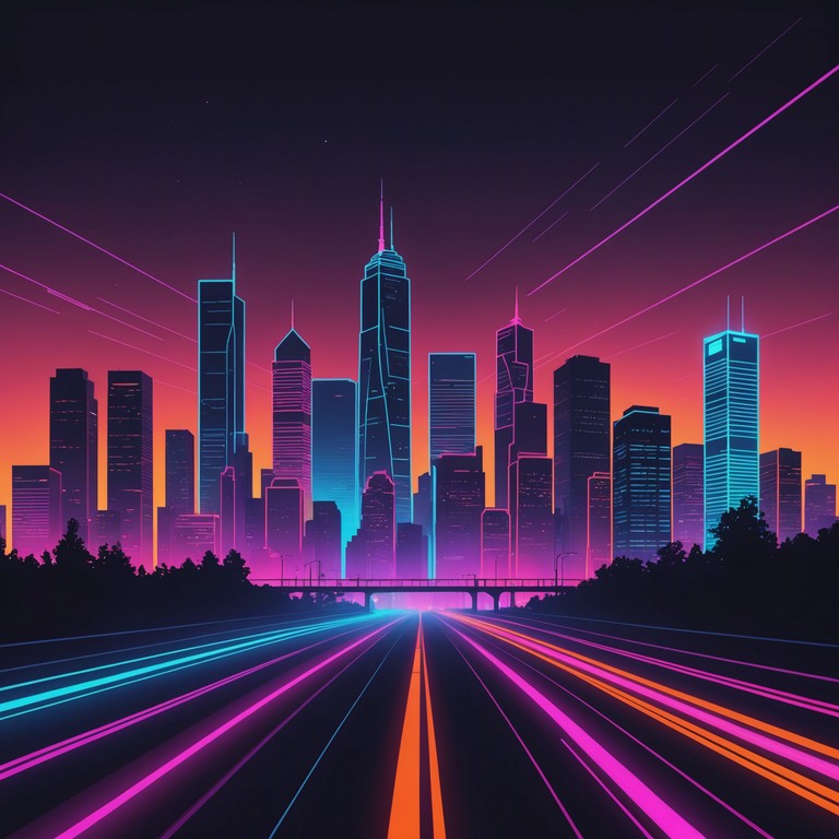 Offering listeners a sonic journey through electrifying soundscapes, neon pulse rising integrates layered synth melodies with deep trap beats, crafting a palpable tension that elevates the listening experience into an energetic escapade through sound.