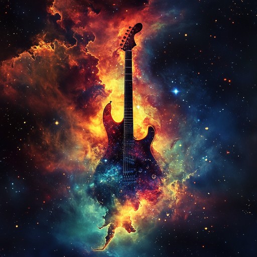 Explore an interstellar voyage through complex rhythms, layered guitars, and atmospheric synths. This innovative progressive rock track takes listeners on a journey through cosmic realms, seamlessly blending intricate musical structures with ethereal soundscapes.